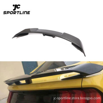 Ford Mustang Coupe Carbon Fiber Rear Trunk Lid Spoiler Wing Lip | V6 V8 GT Shelby GT350R EcoBoost" could be simplified to:

"Carbon Fiber Rear Spoiler Wing for Ford Mustang V6/V8 GT/Shelby GT350R/EcoBoost